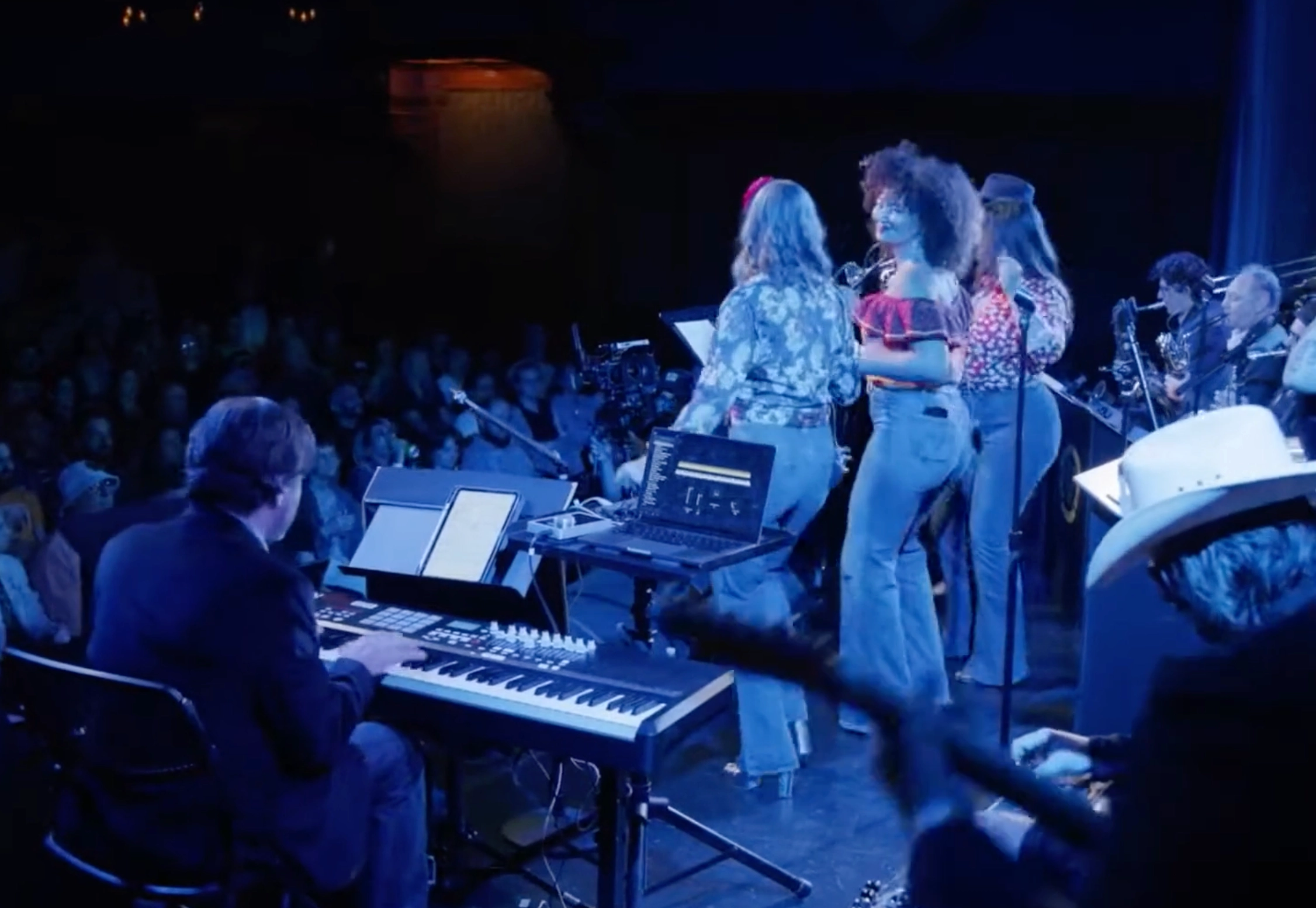 Adam Blau onstage at Varietopia